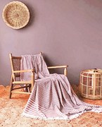 Tkaná bavlnená deka exclusive Lara Hnedá 150x200cm TiaHome