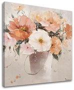 Obraz na plátne KVETY VO VÁZE | rôzne rozmery