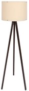 Stojacia lampa Tripod Cream Walnut 101