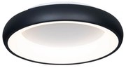 Moderné stropné svietidlo čierne 45 cm s integrovaným stmievateľným LED - Cardona