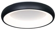 Moderné stropné svietidlo čierne 45 cm s integrovaným stmievateľným LED - Cardona