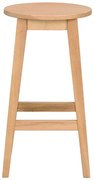 Barová stolička z dubového dreva 65 cm Austin – Rowico