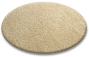 Koberec kruh SHAGGY cesnak