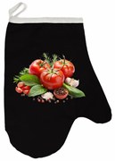 Kuchynská rukavica Veggie EMI, čierna