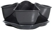 Kvetináč na bylinky COUBI HERBAL grafit 29,5cm