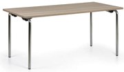 Skladací stôl SPOT, 160x80, dub prírodný