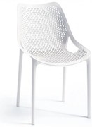 BILROS záhradná stolička white