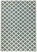 Obojstranný koberec Hanse Home Twin Nizza zelený / krémový