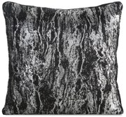 DEKORAČNÁ OBLIEČKA NA VANKÚŠ ELISE 45X45 CM ČIERNA