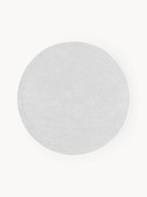 Okrúhly bavlnený koberec Lora