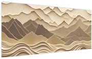 Obraz - 3D línia hôr (120x50 cm)