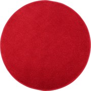 AKCIA: 200x200 (průměr) kruh cm Kusový koberec Eton červený 15 kruh, červená, kuchyňa, Spoltex