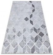 Koberec MEFE B400 Kocka, geometrický 3D štrukturálny - sivý