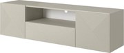 Závesný TV stolík Asha 167 cm s otvorenou policou - kašmírová