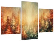 Obraz - Maľba lesov (90x60 cm)