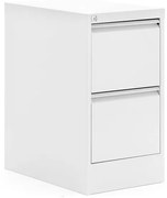Kancelárska kartotéka INCLUDE, 2 zásuvky, hĺbka 630 mm, biela