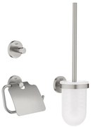GROHE 41204DC0 - Sada doplnkov na WC 3 v 1 START, nerez