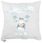 Vankúš s vlastnou potlačou Chlapec 40x40 cm EMI