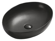 Mexen Jowita, umývadlo na dosku 52 x 39 cm, čierna matná, 21355285