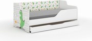 Wooden Toys Detská posteľ LILU 160x80 DINO – sada