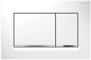 Geberit Sigma30, ovládacie tlačidlo Sigma30, biela/chróm, 115.883.KJ.1