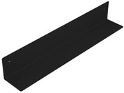 Aqualine Aqualine, Polička 598x95x95mm, čierna matná, 33218