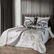 MAKOSATÉNOVÉ OBLIEČKY EVA MINGE STELIA 200X220 CM, 2 KS 70X80 CM VZOROVANÉ