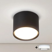 BRILAGI - LED RGB stmievateľné bodové svietidlo SMOOTH 1xGX53/14W/230V 60x82 mm Wi-Fi Tuya čierna