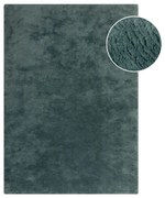 Syntetická kožušina v petrolejovej farbe 200x290 cm Faroe Wool Look Fur – Flair Rugs