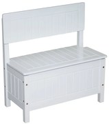 Biela detská lavica – Roba