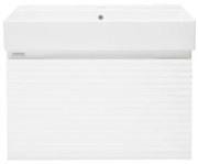 Kúpeľňová skrinka s umývadlom Naturel Savona 58x43x44,8 cm biela lesk SAVONA60BISAT