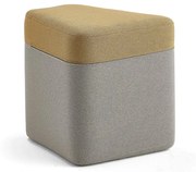 Taburet POINT, piesková/oranžová