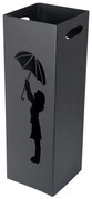 Kovový stojan na dáždniky Rain2, 60x20 cm