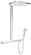 Hansgrohe Rainmaker Select, Showerpipe 460, 3jet s termostatom, biela/chrómová, HAN-27106400