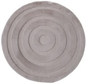 Kúpeľňový koberček MOYO CIRCLE tmavobéžový kruh