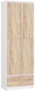 Skriňa Rexa 60 cm biela/dub sonoma