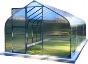 Polykarbonátový Skleník Tunel 12M2 300X400 Ptf Poľsko Hliníkový Antracit