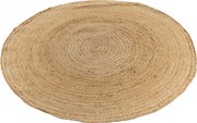 TA Koberec 704 HNEDÁ OKRÚHLA JUTA Rozmer: 80x80 cm