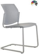 Konferenčná rokovacia stolička LOGOS CANTILEVER PLAST