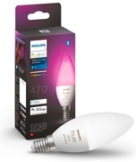 Philips Hue White and color ambiance 8719514356610 LED žiarovka E14 4W/470lm B39 sviečka 2000-6500K+RGB bluetooth