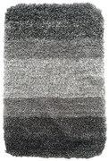 Kúpeľňový koberček 50x80cm šedé pruhy
