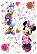 Samolepiaca dekorácia Minnie a Daisy, 42,5 x 65 cm