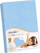 Bellatex froté prestieradlo Kamilka svetlomodrá, 90 x 200 cm
