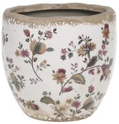 Keramický obal na kvetináč s kvetmi Nancy - Ø 15*13 cm