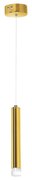 LED Luster na lanku GOLDIE 1xLED/5W/230V zlatá
