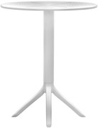 Okrúhly stôl Lacota 60 cm - biela