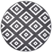 Koberec LUXURY L885C PP ESM tmavosivý kruh