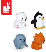 Polárne zvieratká - hračka do vody - 4 ks