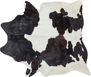 Koža z argentínskej kravy bielo - čierna