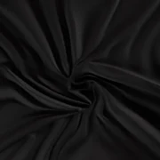 Kvalitex Saténové prestieradlo Luxury collection čierna, 80 x 200 cm
